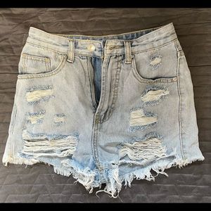 Jean shorts